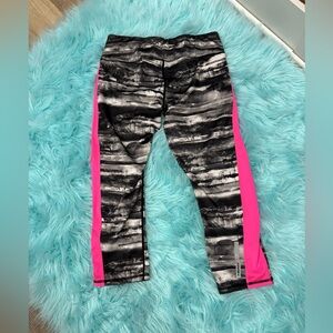 Acfivewear Black and Pink Leggings